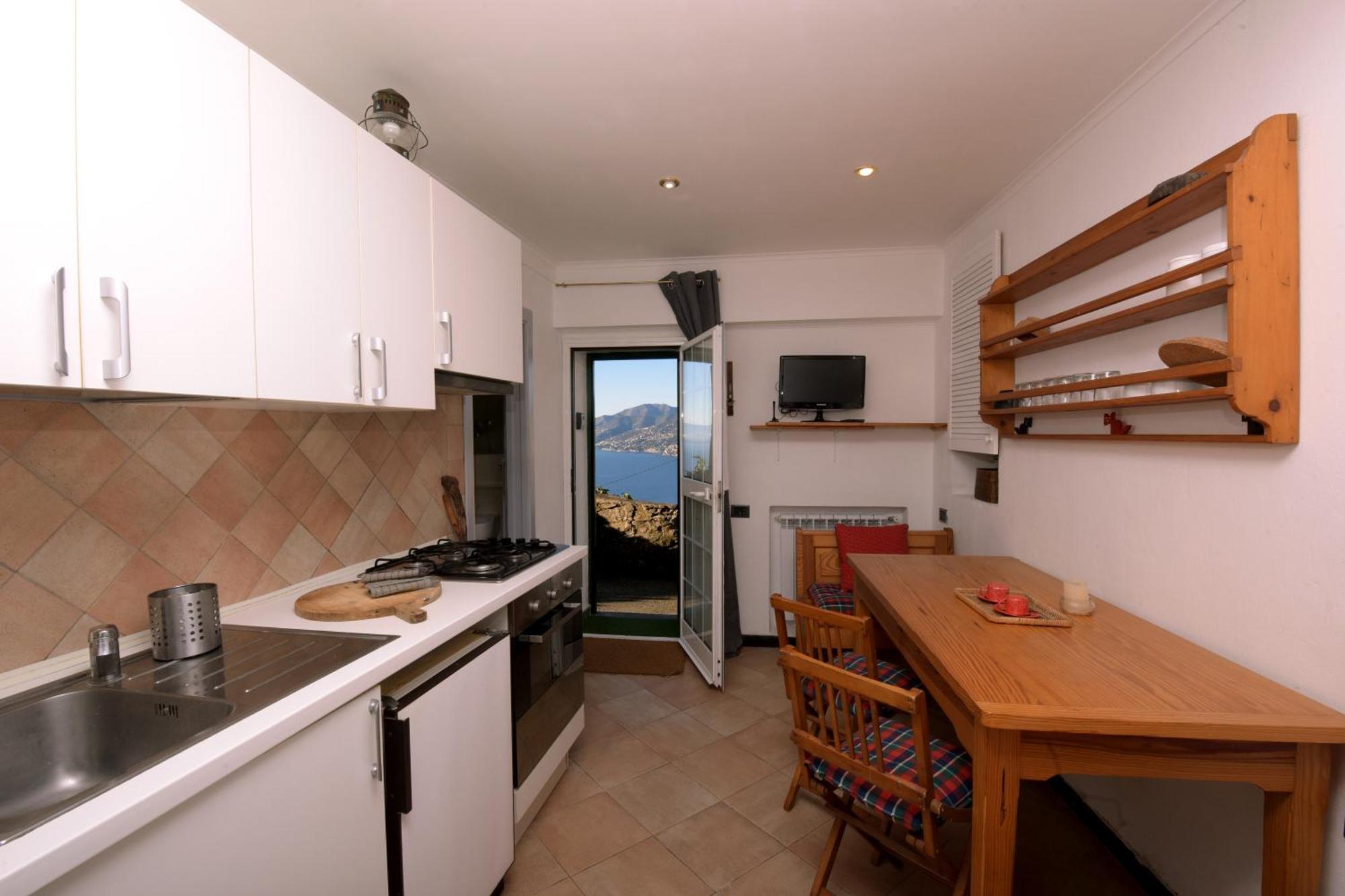 Appartamento Hikers' Nest With Sea View San Rocco  Esterno foto